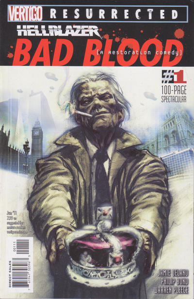 Cover for Vertigo Resurrected: Hellblazer - Bad Blood (DC, 2011 series) #1