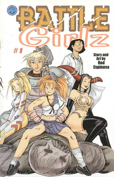 Cover for Battle Girlz (Antarctic Press, 2002 series) #1