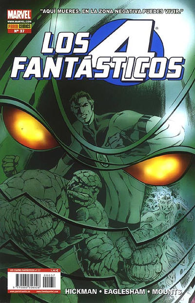 Cover for Los 4 Fantásticos (Panini España, 2008 series) #37