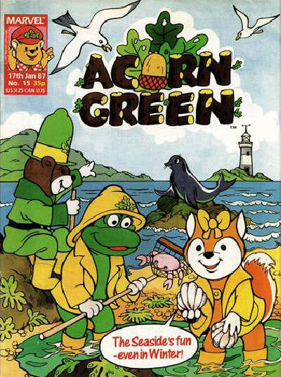 Cover for Acorn Green (Marvel UK, 1986 series) #15
