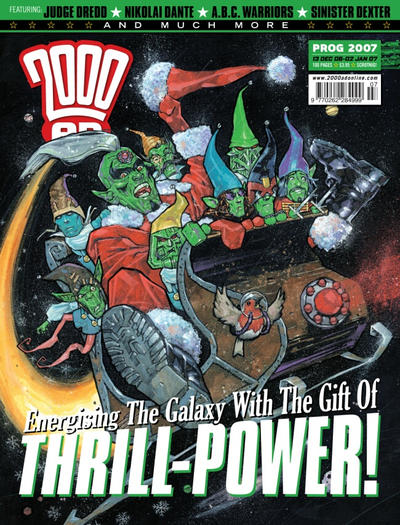 Cover for 2000 AD [Christmas Annual] (Rebellion, 2001 series) #2007