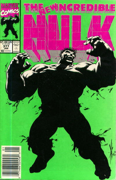 Cover for The Incredible Hulk (Marvel, 1968 series) #377 [Newsstand]