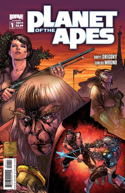 Cover for Planet of the Apes (Boom! Studios, 2011 series) #1 [Cover B]