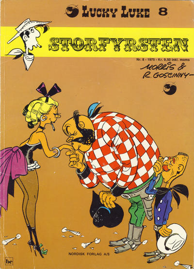 Cover for Lucky Luke (Nordisk Forlag, 1973 series) #8 - Storfyrsten