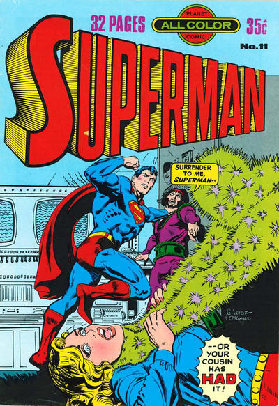 Cover for Superman (K. G. Murray, 1977 series) #11