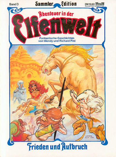 Cover for Abenteuer in der Elfenwelt (Bastei Verlag, 1990 series) #3 - Frieden und Aufbruch
