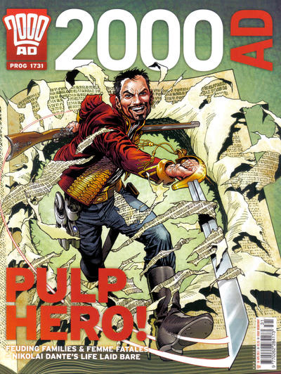 Cover for 2000 AD (Rebellion, 2001 series) #1731