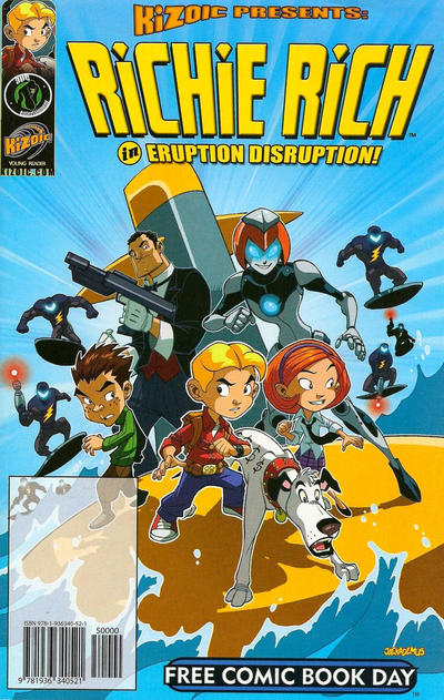 Cover for Kizoic Presents: Dreamworks Kung Fu Panda / Kizoic Presents: Richie Rich in Eruption Disruption! (Ape Entertainment, 2011 series) 