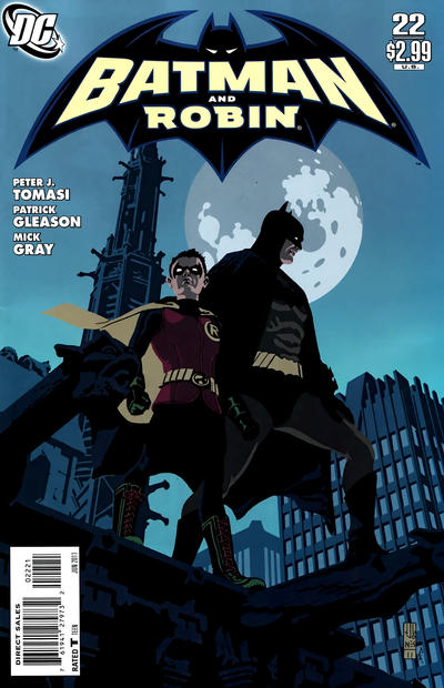 Cover for Batman and Robin (DC, 2009 series) #22 [J. G. Jones Cover]