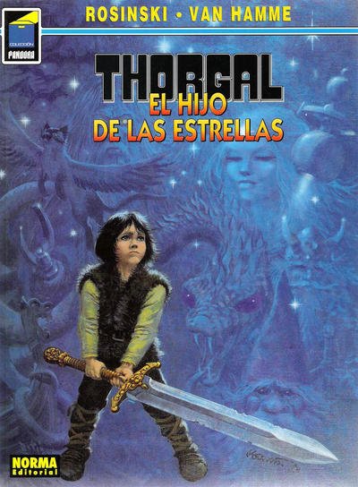 Cover for Pandora (NORMA Editorial, 1989 series) #72 - Thorgal. El hijo de las estrellas