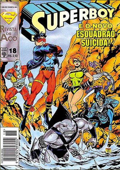Cover for Superboy (Editora Abril, 1994 series) #18