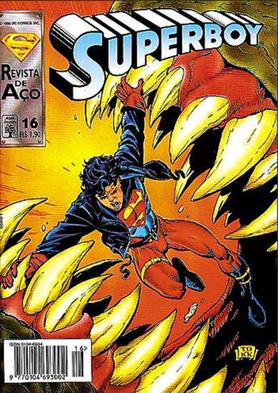 Cover for Superboy (Editora Abril, 1994 series) #16