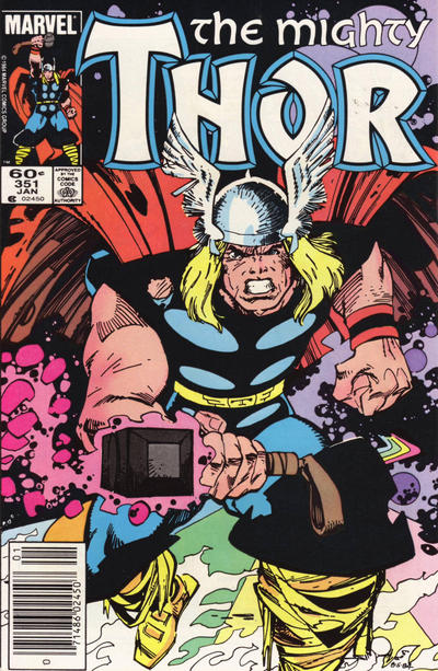 Cover for Thor (Marvel, 1966 series) #351 [Newsstand]