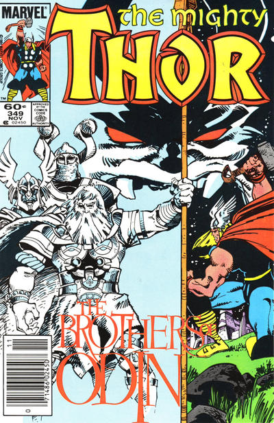Cover for Thor (Marvel, 1966 series) #349 [Newsstand]