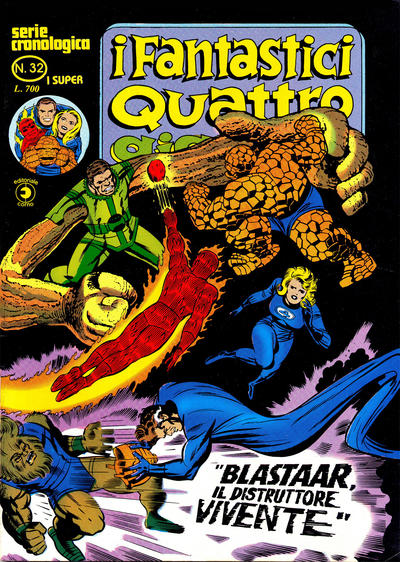 Cover for I Fantastici Quattro Gigante (Editoriale Corno, 1978 series) #32