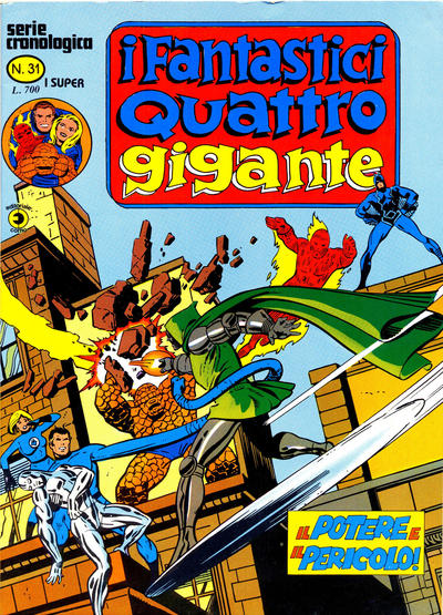Cover for I Fantastici Quattro Gigante (Editoriale Corno, 1978 series) #31