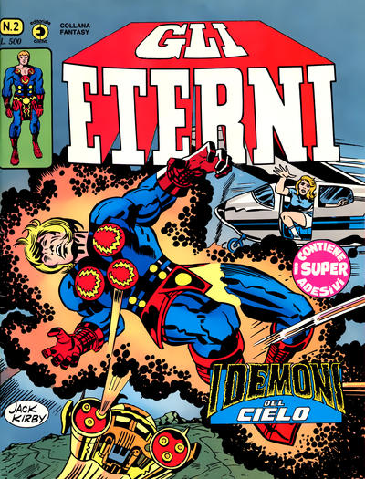Cover for Gli Eterni (Editoriale Corno, 1978 series) #2
