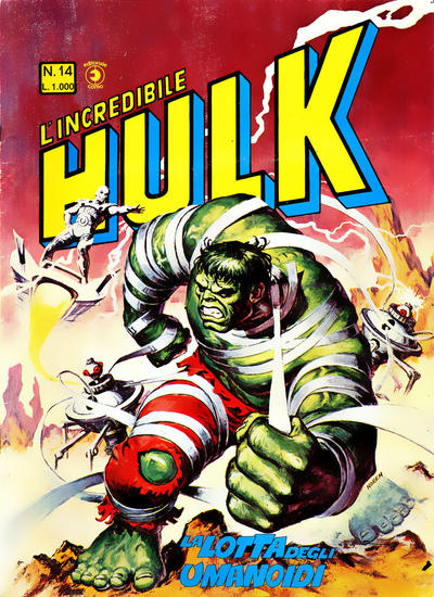 Cover for L'Incredibile Hulk (Editoriale Corno, 1980 series) #14