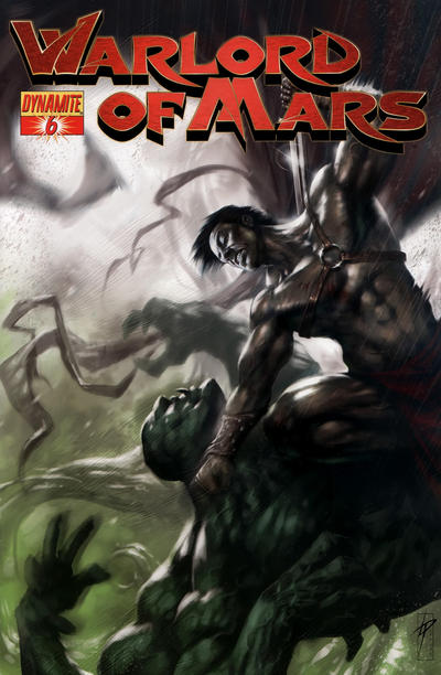 Cover for Warlord of Mars (Dynamite Entertainment, 2010 series) #6 [Cover B - Lucio Parrillo]