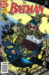 Cover for Batman (DC, 1940 series) #490 [Newsstand]