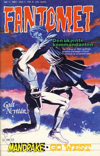 Cover for Fantomet (Semic, 1976 series) #1/1981