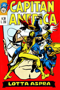 Cover Thumbnail for Capitan America (Editoriale Corno, 1973 series) #34