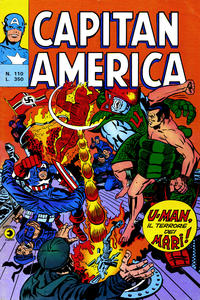 Cover Thumbnail for Capitan America (Editoriale Corno, 1973 series) #110