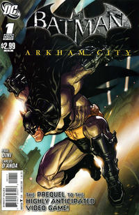 Cover Thumbnail for Batman: Arkham City (DC, 2011 series) #1 [Direct Sales]