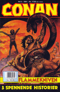 Cover Thumbnail for Conan (Bladkompaniet / Schibsted, 1990 series) #8/1991