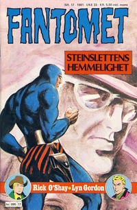 Cover Thumbnail for Fantomet (Semic, 1976 series) #17/1981