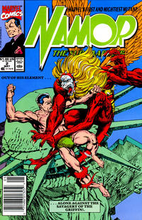 Cover Thumbnail for Namor, the Sub-Mariner (Marvel, 1990 series) #2 [Newsstand]