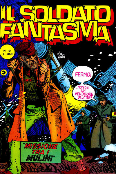 Cover for Il Soldato Fantasma (Editoriale Corno, 1977 series) #10