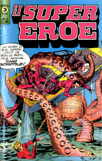 Cover for Il Super Eroe (Editoriale Corno, 1978 series) #4