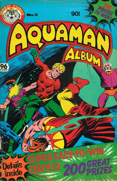 Cover for Aquaman Album (K. G. Murray, 1978 series) #5