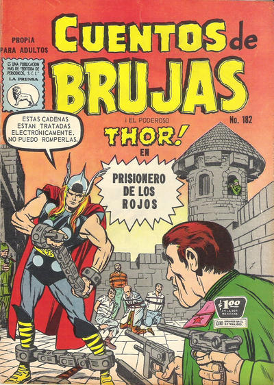 Cover for Cuentos de Brujas (Editora de Periódicos, S. C. L. "La Prensa", 1951 series) #182