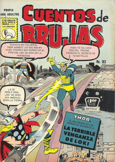 Cover for Cuentos de Brujas (Editora de Periódicos, S. C. L. "La Prensa", 1951 series) #183