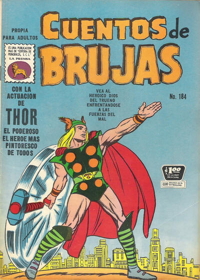 Cover for Cuentos de Brujas (Editora de Periódicos, S. C. L. "La Prensa", 1951 series) #184