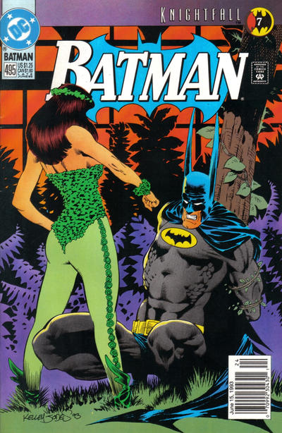 Cover for Batman (DC, 1940 series) #495 [Newsstand]