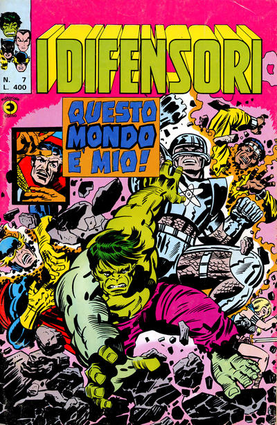 Cover for I Difensori (Editoriale Corno, 1979 series) #7