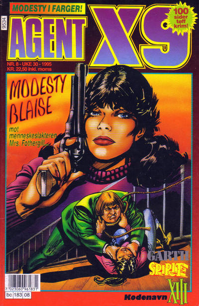 Cover for Agent X9 (Semic, 1976 series) #8/1995