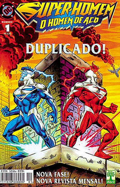 Cover for Super-Homem: O Homem de Aço (Editora Abril, 1999 series) #1