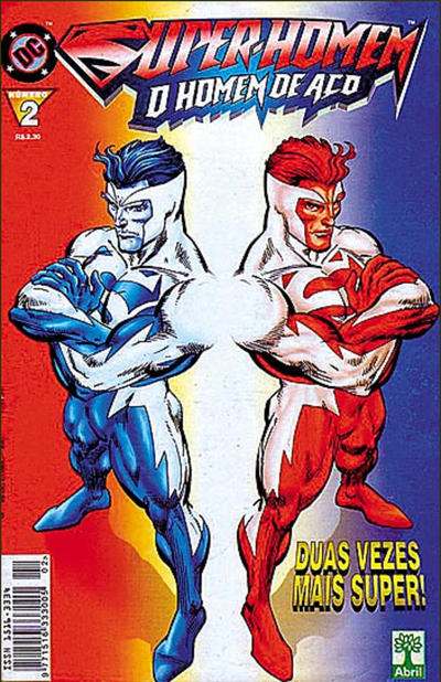 Cover for Super-Homem: O Homem de Aço (Editora Abril, 1999 series) #2