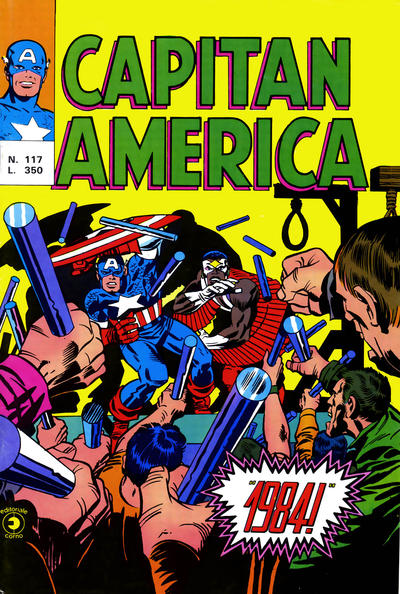 Cover for Capitan America (Editoriale Corno, 1973 series) #117