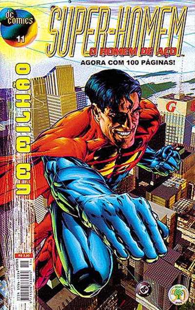 Cover for Super-Homem: O Homem de Aço (Editora Abril, 1999 series) #11