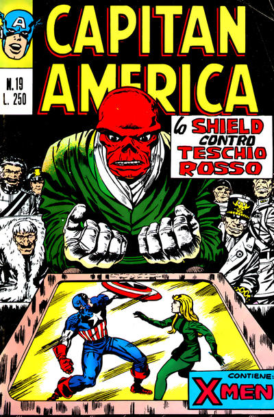 Cover for Capitan America (Editoriale Corno, 1973 series) #19