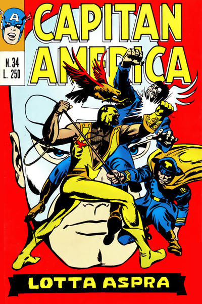 Cover for Capitan America (Editoriale Corno, 1973 series) #34