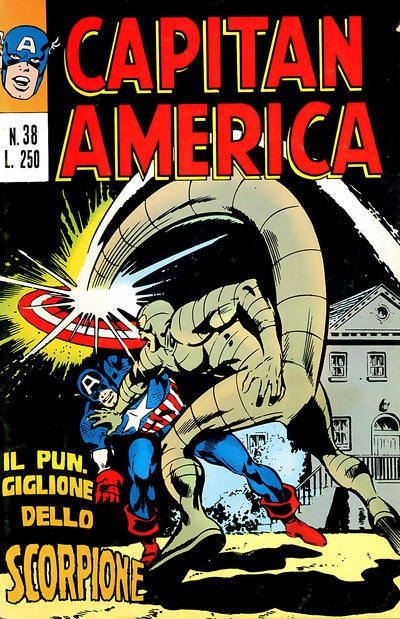 Cover for Capitan America (Editoriale Corno, 1973 series) #38