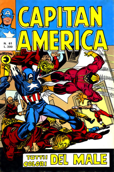Cover for Capitan America (Editoriale Corno, 1973 series) #61