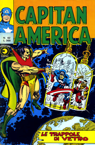 Cover for Capitan America (Editoriale Corno, 1973 series) #62