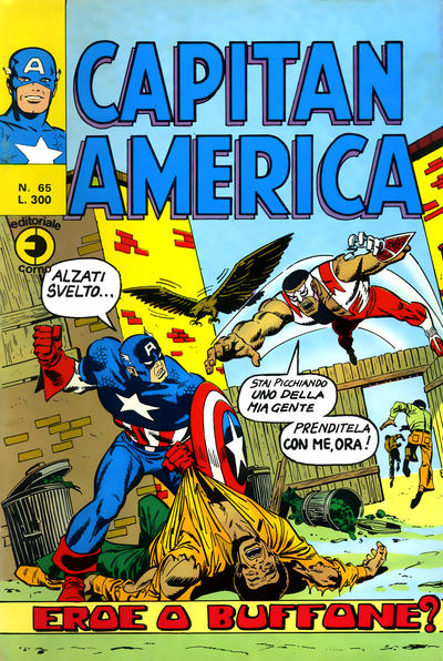 Cover for Capitan America (Editoriale Corno, 1973 series) #65
